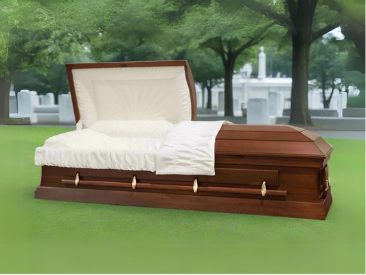 Square 2 Door Coffin